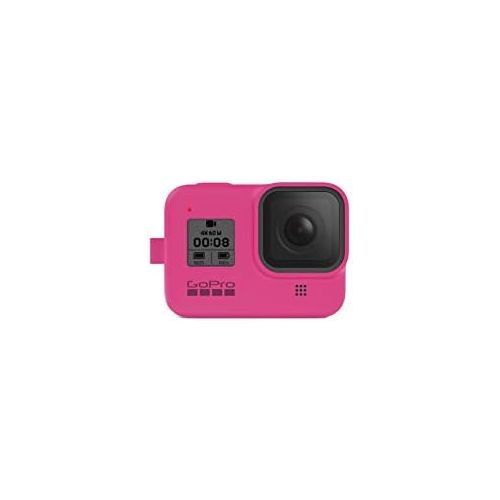 고프로 [아마존베스트]GoPro Case + Lanyard for HERO8 Black - Electric Pink (Official GoPro Accessory)