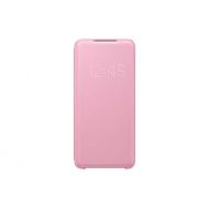 Samsung Galaxy S20 Case, LED Wallet Cover - Pink (US Version with Warranty)