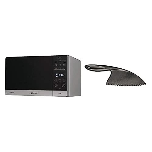 [아마존베스트]Bauknecht Chef Plus MW 49 SL / 5-in-1 Multifunctional Microwave / 800 W / 25 L Cooking Chamber / Hot Air 1700 W / Quartz Grill 900 W & wpro CUT001 Plastic Knife for Non-Stick Pans