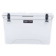CAMP-ZERO 110L Cooler/Ice Chest with 4 Molded-in Cup Holders and No-Lose Drain Plug