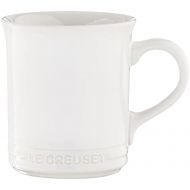 Le Creuset PG90433A-0016 Stoneware Mug, Set of 4, 14-Ounce, White