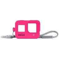 [아마존베스트]GoPro Case + Lanyard for HERO8 Black - Electric Pink (Official GoPro Accessory)