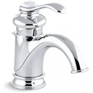 Bathroom Faucet by KOHLER, Bathroom Sink Faucet, Fairfax Collection, Single Handle Widespread Faucet with Metal Drain, Polished Chrome, K-12182-CP