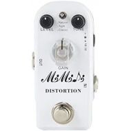 MIMIDI Distortion Pedal for Electric Guitar Effect Guitar Pedal True Bypass (302 Distortion)