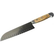 [아마존베스트]Guede Santoku ALPHA-OLIVE Series Blade Length: 18 cm Olive Wood X546/18 Knife Solingen German Quality Robust Sharp Forged High Quality