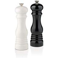 Le Creuset MG610-BW Salt and Pepper Mill Set, 8-Inch Black and White