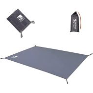 Hikeman Camping Tent Ground Tarp,Waterproof Mat Hiking Essentials Accessories for Outdoor Flooring Picnic Car Travel with Drawstring Carrying Bag