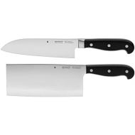 Besuchen Sie den WMF-Store WMF Spitzenklasse Plus Asia Messerset 2-teilig 2 Messer Kuechenmesser geschmiedet Performance Cut Kochmesser Santokumesser