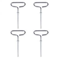 WINOMO Tent Garden Stakes Heavy Duty Pegs Rust-Free - 4/Pack