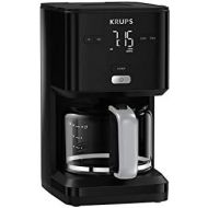 [아마존베스트]Krups KM6008 Smartn Light Filter Coffee Machine | intuitive display | 1.25 L capacity for up to 15 cups of coffee | auto-off function | anti-drip system | 24-hour timer | black