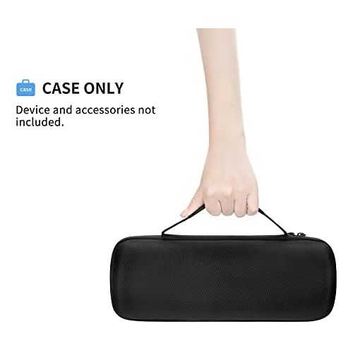  YINKE Case for Charge 4/ Charge 5 Bluetooth Speaker, Hard Organizer Portable Carry Travel Cover Storage Bag (Black)