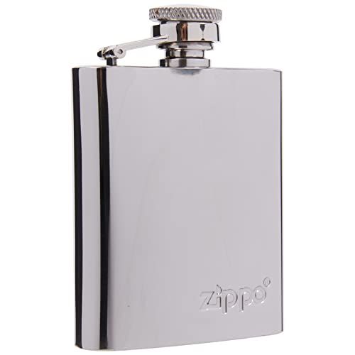  [아마존베스트]Zippo Flask, Silver, One Size