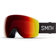 Smith Skyline Snow Goggles Black/ChromaPop Photochromic Red Mirror