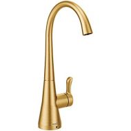Moen S5520BG Sip Transitional Cold Water Kitchen Beverage Faucet with Optional Filtration System, Brushed Gold