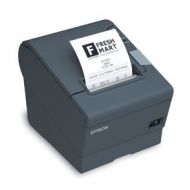 Epson Receipt Printer - Thermal line - Roll (3.15 in) - up to 708.7 inch/min - USB, LAN, Serial - Dark Gray