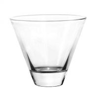 [아마존베스트]Barproducts.com, Inc. Stemless cocktail glasses 6-piece set - 8 ounce short martini glass set - elegant versatile glass tumblers - bowls for appetizers desserts - great multipurpose present - party cups
