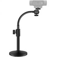 InnoGear Webcam Stand, Upgraded Flexible Desktop Stand Gooseneck Stands Holder for Logitech Webcam C922 C930e C920S C920 C615 C960 and BRIO and Other Devices with 1/4 Thread