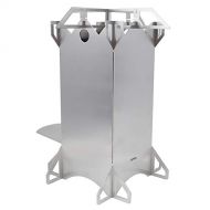 Gaeirt Wood Burning Stove, Camping Burning Stove Lightweight and Safe Portable Removable for Camping