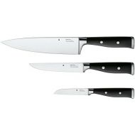 WMF Grand Class Messerset 3teilig, Spezialklingenstahl, 3 Messer geschmiedet, Performance Cut, Griff vernietet, Kuechenmesser