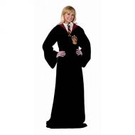 HARRY POTTER Harry Potter, Hogwarts Rules Adult Comfy Throw Blanket with Sleeves, 48 x 71, Multi Color