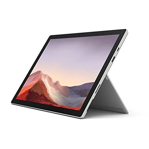  Microsoft Surface Pro 7+ 256GB 11th Gen i7 16GB RAM with Windows 10 Pro (12.3-inch Touchscreen, Wi-Fi, 2.8GHz i7-1165G7, 15 Hr Battery, Newest Version) Commercial Packaging, Platin