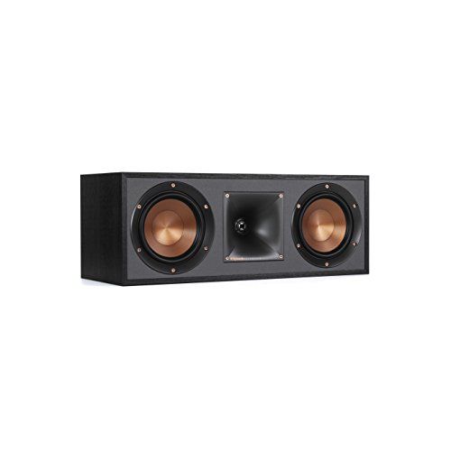 클립쉬 Klipsch R-52C Powerful Detailed Center Channel Home Speaker - Black