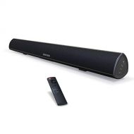 BYL Sound Bar, 100Watt Bestisan Soundbar for TV, Wired & Wireless Bluetooth 5.0 Sound Bar(40 Inch, 6 Drivers, 105dB, Optical Cable Included, Remote Control, Bass Adjustable and Wall Mo