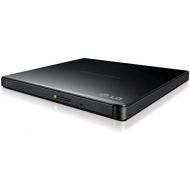 [아마존베스트]LG Electronics 8X USB 2.0 Super Multi Ultra Slim Portable DVD Writer Drive +/-RW External Drive with M-DISC Support (Black) GP65NB60
