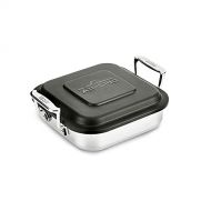 All-Clad E9019464 Gourmet Accessories Stainless Steel Square Baker w/ lid cookware, 8-Inch, Silver: Kitchen & Dining