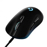 Logitech G403 Hero Wired Gaming Mouse, Hero 16K Sensor, 16000 DPI, RGB Backlit Keys, Adjustable Weights, 6 Programmable Buttons, On-Board Memory, Braided Cable, PC/Mac/Laptop - Bla