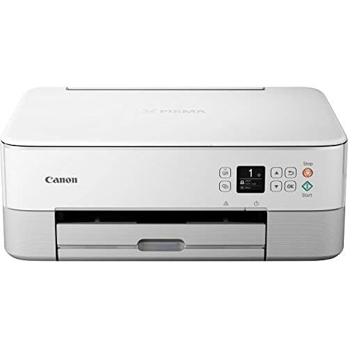 캐논 [아마존베스트]Canon Pixma TS5350 Colour Ink-Jet-All-in-One Device (Print, Scan, Copy, 3.8 cm LCD Display, WiFi, Print App, 4800x 1200Dpi), White