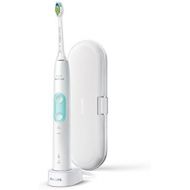 Philips Sonicare HX6837/28 Electric Toothbrush for Adults, Ultrasonic Toothbrush, Mint Colour, White, (Status, Battery, Built in Battery, Lithium Ion Battery, 110 220V, Pack of 1