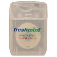 New World Imports DF12 Dental Floss, Mint, Waxed, 12 Yard (Pack of 144)