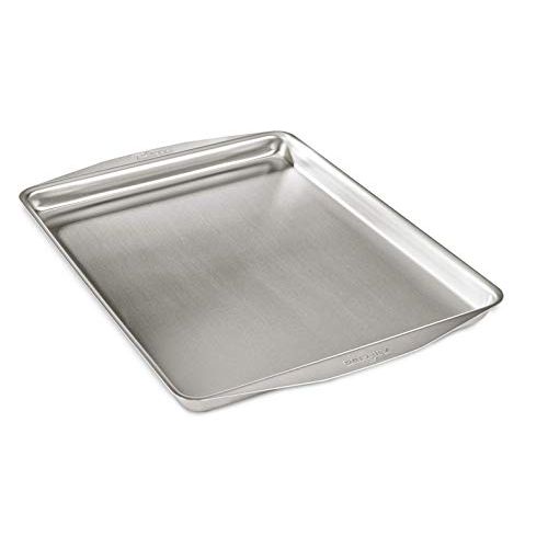  All-Clad 9005 9000 D3 Ovenware 12x15 Inch Jelly Roll, Stainless Steel, 12 by 15-Inch