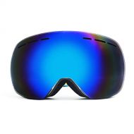 JJINPIXIU Ski Goggles, Anti-Fog Ski Goggles, Adult Ski Goggles, Winter Goggles, Outdoor Wind and Snow Goggles, Suitable for Snowboarding and Skating for Men, Women and Teenagers
