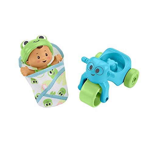  Fisher-Price Little People Bundle n Play, Baby Figure and Gear Set