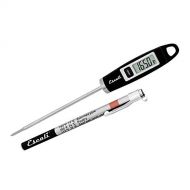 Escali DH1-B Gourmet Digital Stainless Steel Probe Meat Thermometer, Quick Read Measurements, Pocket Sheath w/Cooking Temperatures, -49/392F Degree Range, Black: Kitchen & Dining
