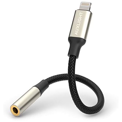  [아마존베스트]Auxlight AUX adapter cable for iPhone