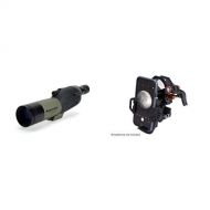 Celestron Ultima 65 18 to 55x65 Straight Spotting Scope with Universal Smartphone Adapter