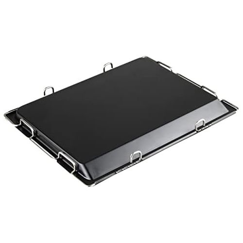  Grizzly Adjustable baking tray, oven tray extendable from 41 to 51 cm, with 2 cm high rim, Adjustable oven tray