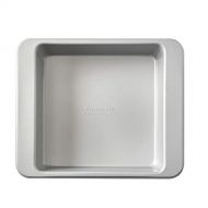 KitchenAid Nonstick Aluminized Steel Square Cake Pan, 9-Inch, Silver