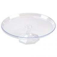 Fineline settings Platter Pleasers Round Cake Stand (Set of 12) Color: Clear