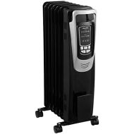 [아마존베스트]PELONIS Electric 1500W Oil Filled Radiator Heater with Safety Protection, LED Display, 3 Heat Settings and Five Temperature settings. Perfect for for Home or Office