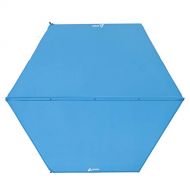 Wai Sports & Outdoors Hewolf 1783 Hexagonal Automatic Thickening Inflatable Bed Mattress Camping Tent, Size: 208x248cm (Blue) Tents & Accessories (Color : Blue)