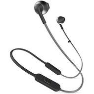 JBL T205BT in-Ear, Wireless Bluetooth Headphone, Black, One Size