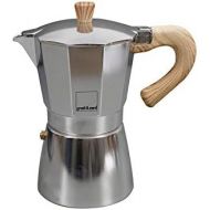 Gnali & Zani VEZ006/IND Venezia-Coffee Maker alu, 6 Tassen Espresso, Aluminium