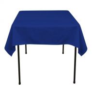 Generic OWS 36 X 36 Inch Royal Blue Square Polyester Table Cloth Table Cover Wedding Party Event - 10 Pc