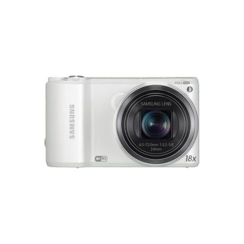 삼성 Samsung WB250F 14.2MP CMOS Smart WiFi Digital Camera with 18x Optical Zoom, 3.0 Touch Screen LCD and 1080p HD Video (White) (OLD MODEL)