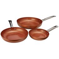 Copper Chef Round Pan 3 Pack 8/10/12: Kitchen & Dining