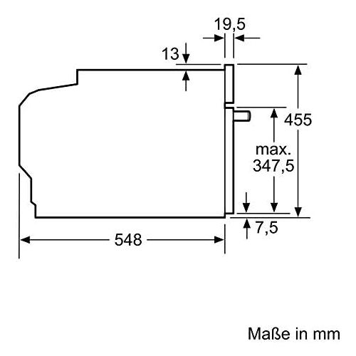  Bosch Hausgerate Bosch CMG633BB1 Serie 8 Einbau-Kompaktbackofen mit Mikrowellenfunktion / 45 L / Schwarz / ColorGlass / AutoPilot 14 / TFT-Display